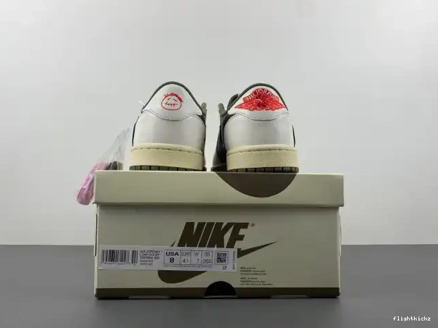 1 SCOTT OLIVE DM7866-200 OG JORDAN X MEDIUM LOW AIR TRAVIS 0607